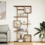 Engineered wood bookshelf in artisan oak, 92x29x188 cm by , Bookcases and shelves - Ref: Foro24-3310324, Price: 123,55 €, Dis...