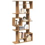 Engineered wood bookshelf in artisan oak, 92x29x188 cm by , Bookcases and shelves - Ref: Foro24-3310324, Price: 123,55 €, Dis...