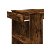 High bar table made of smoked oak engineered wood, 102x70x103.5cm by , Kitchen and dining tables - Ref: Foro24-3309325, Price...