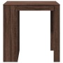 Mesa alta de bar madera ingeniería marrón roble 102x70x103,5 cm de , Mesas de cocina y de comedor - Ref: Foro24-3309327, Prec...