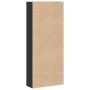 Estantería madera ingeniería negra 80x30x189 cm de , Librerías y estanterías - Ref: Foro24-3314670, Precio: 106,82 €, Descuen...