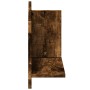 Engineered smoked oak wood wall cabinet 70x16.5x30 cm by , Shelves and shelves - Ref: Foro24-854854, Price: 28,69 €, Discount: %