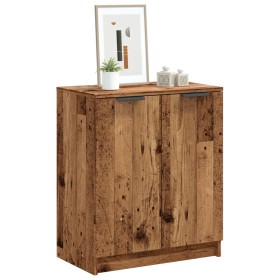 Aged engineered wood shoe cabinet 59x35x70 cm by , Shoe racks and shoe organizers - Ref: Foro24-856989, Price: 82,64 €, Disco...