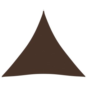 Brown Oxford fabric triangular sail awning 4x4x4 m by vidaXL, Umbrellas - Ref: Foro24-135836, Price: 27,99 €, Discount: %