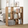 Artisan oak wood divider bookcase 102x29x103.5 cm by , Bookcases and shelves - Ref: Foro24-858056, Price: 81,75 €, Discount: %