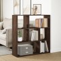 Librería divisora madera marrón roble 102x29x103,5 cm de , Librerías y estanterías - Ref: Foro24-858054, Precio: 83,97 €, Des...