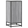 Engineered wood and Sonoma grey metal sideboard 35.5x35x76 cm by , Sideboards - Ref: Foro24-848947, Price: 71,49 €, Discount: %