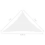 Dreieckige Segelmarkise aus weißem Oxford-Stoff, 3 x 3 x 4,24 m von vidaXL, Sonnenschirme - Ref: Foro24-135282, Preis: 29,34 ...