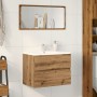 Engineered wood bathroom furniture, oak artisan 60x38.5x45 cm by , Bathroom furniture - Ref: Foro24-856244, Price: 54,56 €, D...