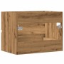 Engineered wood bathroom furniture, oak artisan 60x38.5x45 cm by , Bathroom furniture - Ref: Foro24-856244, Price: 54,56 €, D...