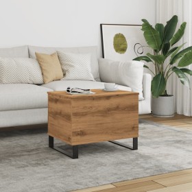 Engineered wood artisan oak coffee table 60x44.5x45 cm by , Coffee table - Ref: Foro24-857441, Price: 76,59 €, Discount: %