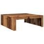 Mesa de centro madera de ingeniería envejecida 100x100x35 cm de , Mesas de centro - Ref: Foro24-856684, Precio: 79,97 €, Desc...