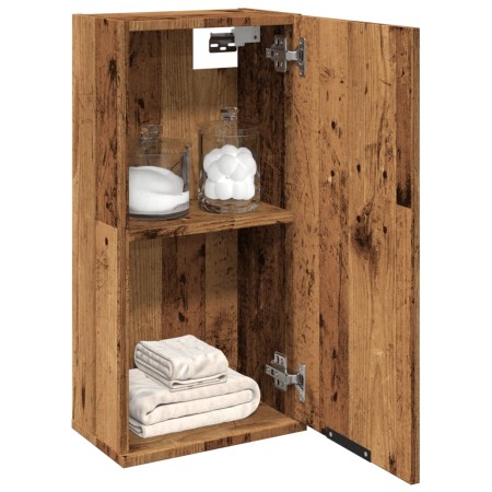 Aged wood wall-mounted bathroom cabinet 32x20x67 cm by , Closets and storage - Ref: Foro24-856937, Price: 42,91 €, Discount: %