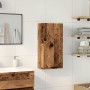 Armario de baño de pared madera envejecida 32x20x67 cm de , Armarios y almacenamiento - Ref: Foro24-856937, Precio: 42,91 €, ...