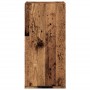 Aged wood wall-mounted bathroom cabinet 32x20x67 cm by , Closets and storage - Ref: Foro24-856937, Price: 42,91 €, Discount: %