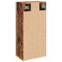 Aged wood wall-mounted bathroom cabinet 32x20x67 cm by , Closets and storage - Ref: Foro24-856937, Price: 42,91 €, Discount: %