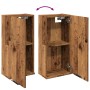 Aged wood wall-mounted bathroom cabinet 32x20x67 cm by , Closets and storage - Ref: Foro24-856937, Price: 42,91 €, Discount: %