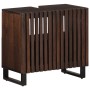 Set of 3-piece solid mango wood bathroom furniture. by , Bathroom furniture - Ref: Foro24-3217097, Price: 313,62 €, Discount: %