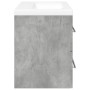 Set muebles de baño 2 piezas madera contrachapada gris hormigón de , Muebles de baño - Ref: Foro24-3324920, Precio: 163,89 €,...