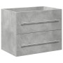 Set muebles de baño 2 piezas madera contrachapada gris hormigón de , Muebles de baño - Ref: Foro24-3324920, Precio: 163,89 €,...