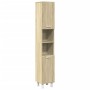 Set de muebles de baño 3 pzas madera contrachapada roble Sonoma de , Muebles de baño - Ref: Foro24-3324976, Precio: 209,26 €,...