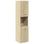 4-piece bathroom furniture set in Sonoma oak plywood by , Bathroom furniture - Ref: Foro24-3325000, Price: 190,67 €, Discount: %