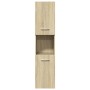 4-piece bathroom furniture set in Sonoma oak plywood by , Bathroom furniture - Ref: Foro24-3325000, Price: 190,67 €, Discount: %