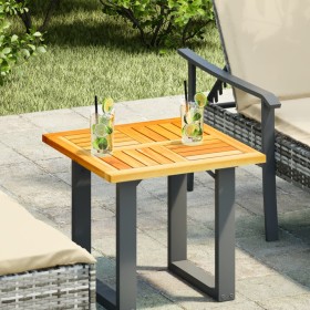 Solid acacia wood square table top 50x50x2 cm by , Table tops - Ref: Foro24-4004253, Price: 27,43 €, Discount: %