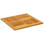 Solid acacia wood square table top 50x50x2 cm by , Table tops - Ref: Foro24-4004253, Price: 27,43 €, Discount: %