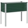 Green steel planter 100x41x90 cm by , Pots and planters - Ref: Foro24-4008969, Price: 67,95 €, Discount: %