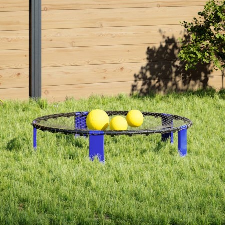 Round net game with 3 balls and extra pump Ø90x20 cm | Foro24|Onlineshop| Casa, Jardín y Más Foro24.es