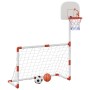 Juego infantil de fútbol y baloncesto con balones 98x50x70 cm de , Juguetes de deporte - Ref: Foro24-4016330, Precio: 40,50 €...