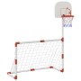 Juego infantil de fútbol y baloncesto con balones 98x50x70 cm de , Juguetes de deporte - Ref: Foro24-4016330, Precio: 40,50 €...