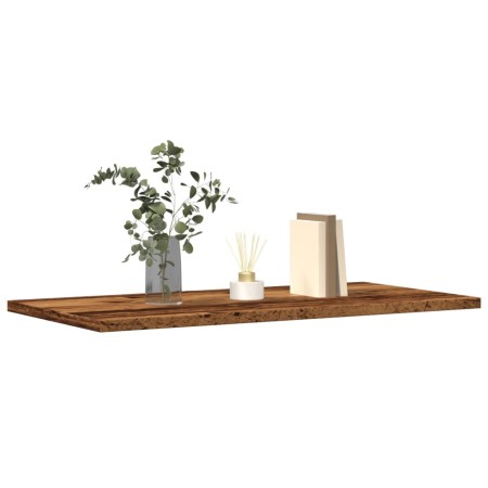 Wall shelves 4 units aged engineered wood 60x30x1.5 cm by , Closets and storage - Ref: Foro24-856299, Price: 37,21 €, Discoun...