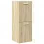 3-piece bathroom furniture set made of Sonoma oak plywood. by , Bathroom furniture - Ref: Foro24-3324995, Price: 87,16 €, Dis...