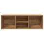 Banco zapatero madera ingeniería roble artisan 105x35x35 cm de , Zapateros y organizadores de calzado - Ref: Foro24-856411, P...