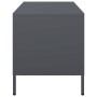 TV stand made of cold-rolled anthracite steel, 101.5x39x43.5 cm by , TV Furniture - Ref: Foro24-851228, Price: 186,18 €, Disc...