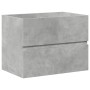 Bathroom furniture set, 2 pieces, gray plywood concrete. by , Bathroom furniture - Ref: Foro24-3324908, Price: 161,17 €, Disc...