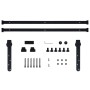 Kit mini puerta corredera armario acero carbono 200 cm de vidaXL, Marcos de puertas - Ref: Foro24-148014, Precio: 27,23 €, De...