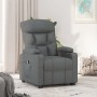 Sillón reclinable eléctrico de tela gris oscuro de , Sillones - Ref: Foro24-3098816, Precio: 265,91 €, Descuento: %