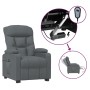 Dark gray fabric electric recliner. by , Armchairs - Ref: Foro24-3098816, Price: 265,91 €, Discount: %