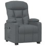 Sillón reclinable eléctrico de tela gris oscuro de , Sillones - Ref: Foro24-3098816, Precio: 265,91 €, Descuento: %