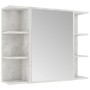 Juego muebles de baño 4 pzas madera de ingeniería gris hormigón de vidaXL, Muebles de baño - Ref: Foro24-3056902, Precio: 225...