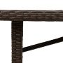 Mesa de jardín superficie vidrio ratán PE marrón 190x80x75 cm | Foro24|Onlineshop| Casa, Jardín y Más Foro24.es