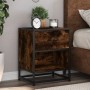 Bedside tables 2 units smoked oak engineered wood 40x31x50 cm | Foro24|Onlineshop| Casa, Jardín y Más Foro24.es