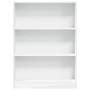 Estantería de madera de ingeniería blanca 80x24x109 cm de , Librerías y estanterías - Ref: Foro24-857835, Precio: 58,16 €, De...