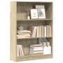 Ingenieurholzregal Sonoma-Eiche 80x24x109 cm von , Bücherregale und Regale - Ref: Foro24-857837, Preis: 56,66 €, Rabatt: %