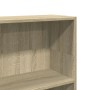 Engineered wood bookshelf in Sonoma oak, 80x24x109 cm. by , Bookcases and shelves - Ref: Foro24-857837, Price: 56,66 €, Disco...