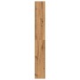 Estantería de madera de ingeniería roble artesanal 80x24x176 cm de , Librerías y estanterías - Ref: Foro24-857861, Precio: 77...