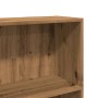 Handcrafted engineered oak wood bookshelf 80x24x176 cm by , Bookcases and shelves - Ref: Foro24-857861, Price: 77,31 €, Disco...